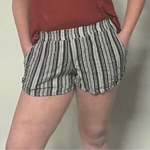 Striped Women's Shorts